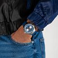 Hamilton Hamilton American Classic Chrono-Matic 50 H51606640 механические мужские часы часы, крупный план синий циферблат