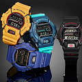 Casio GLS-6900-2E мужские часы застежка крупным планом