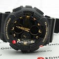 Casio Casio G-Shock GMA-S140M-1ADR (GMA-S140M-1A) спортивные наручные часы, вид спереди