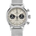 Hamilton Hamilton American Classic Intra-Matic Chronograph H H38429110  H38429110 механические мужские часы бежевый циферблат, браслет нержавеющая сталь — вид спереди