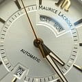Maurice Lacroix Maurice Lacroix Pontos Day Date PT6358-SS001-23E-2 pontos швейцарские мужские часы на браслете кожаный боковой вид
