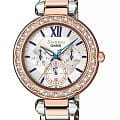 Casio Casio Sheen SHE-3061SPG-7BUER  SHE-3061SPG-7B кварцевые женские часы шампань циферблат, браслет нержавеющая сталь с ip-покрытием — вид спереди