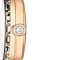 Swarovski Swarovski Matrix Bangle 5679887 кварцевые женские часы часы крупный план серый циферблата