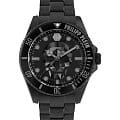 Philipp Plein Philipp Plein The Skull PWOAA0922  PWOAA0922 кварцевые мужские часы черный циферблат, браслет нержавеющая сталь с ip-покрытием — вид спереди