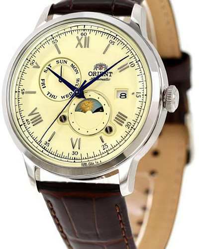 механические Orient Sun & Moon Classic RA-AK0803Y (RA-AK0803Y10B)