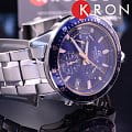 Casio Casio Edifice EFV-540D-2AVUDF (EFV-540D-2A) кварцевые мужские часы часы, крупный план синий циферблат