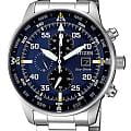 Citizen Citizen Eco-Drive CA0690-88L  CA0690-88L кварцевые мужские часы синий циферблат, браслет нержавеющая сталь — вид спереди