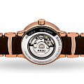 Rado Rado Centrix Automatic Diamonds R30183722, centrix швейцария женские часы на браслете сталь + pvd + керамика боковой вид
