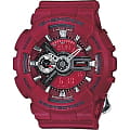 Casio Casio G-Shock GMA-S110F-4A  GMA-S110F-4A электронные женские часы красный циферблат, браслет пластик — вид спереди