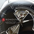 Hamilton Hamilton Jazzmaster Open Heart Auto H32565135, jazzmaster швейцария женские часы на браслете нержавеющая сталь боковой вид