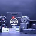 Casio Casio G-Shock GMW-B5000TCM-1 электронные мужские часы часы крупный план  циферблата