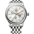 Maurice Lacroix Maurice Lacroix Les Classiques LC6027-SS002-111-1  LC6027-SS002-111-1 механические мужские часы серебристый циферблат, браслет нержавеющая сталь — вид спереди