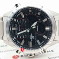 Casio Casio Edifice ECB-30D-1ADF (ECB-30D-1A) кварцевые мужские часы часы крупный план серый циферблата