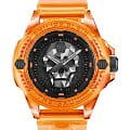 Philipp Plein Philipp Plein Skull Synthetic PWWAA0824  PWWAA0824 кварцевые женские часы  черный циферблат, браслет полиуретан — вид спереди