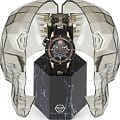 Philipp Plein Philipp Plein Plein Rich PWUAA0623 мужские часы черный циферблат на запястье