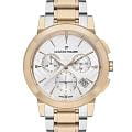 Jacques Philippe Jacques Philippe Cosmos JPQLC323328N  JPQLC323328N кварцевые женские часы белый циферблат, браслет нержавеющая сталь с pvd-покрытием — вид спереди