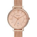 Fossil Fossil FB-01  ES4628  ES4628 кварцевые женские часы золотой циферблат, браслет сталь с ip покрытием — вид спереди