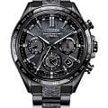 Citizen Citizen Attesa CC4067-66E  CC4067-66E кварцевые мужские часы серый циферблат, браслет титановый c dlc покрытием — вид спереди