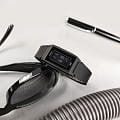 Casio Casio Collection LF-10WH-1DF (LF-10WH-1) кварцевые женские часы часы крупный план черный циферблата