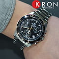 Casio Casio Edifice EFV-540D-1A9VUDF (EFV-540D-1A9) EFV — задняя крышка металл сталь корпуса японские часы