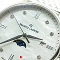 Maurice Lacroix Maurice Lacroix Eliros Moonphase EL1096-SS002-170-1, eliros швейцария женские часы на браслете нержавеющая сталь боковой вид