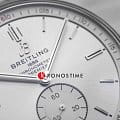 Breitling Breitling Premier Automatic 40 A37340351G1A1 механические мужские часы часы крупный план серебристый циферблата
