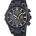 Casio Casio Edifice Sospensione EFS-S640ZE-1A EFS EFS-S640ZE-1A кварцевые мужские часы антрацитовый циферблат, браслет кожаный — вид спереди
