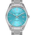 Jacques Lemans Jacques Lemans 50-3D  50-3D кварцевые мужские часы голубой циферблат, браслет нержавеющая сталь — вид спереди