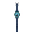 Casio Casio G-Shock GM-S110LB-2ADR (GM-S110LB-2A) электронные мужские часы часы крупный план бирюзовый циферблата
