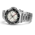 Hamilton Hamilton Khaki Navy Scuba Automatic GMT 43mm H82555150 механические мужские часы часы крупный план зеленый циферблата