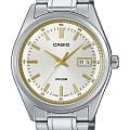 Casio Casio Collection MTP-B180D-7A  MTP-B180D-7A кварцевые мужские часы белый циферблат, браслет нержавеющая сталь — вид спереди