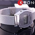 Casio Casio Collection LA690WEM-7EF, collection япония мужские часы на браслете нержавеющая сталь боковой вид