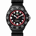 TAG Heuer TAG Heuer Formula 1 Solargraph WBY1114.FT8084  WBY1114.FT8084 кварцевые мужские часы черный циферблат, браслет резина — вид спереди